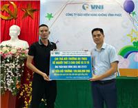 VNI VĨNH PHÚC BỒI THƯỜNG GẦN 200 TRIỆU ĐỒNG QUYỀN LỢI BẢO HIỂM TNDS XE Ô TÔ 
