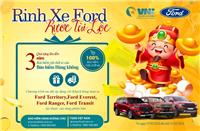 VNI ĐỒNG HÀNH CÙNG FORD LÌ XÌ 3 NĂM PHÍ BẢO HIỂM VẬT CHẤT XE CHO KHÁCH HÀNG