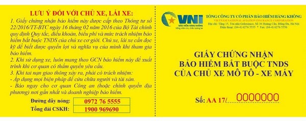 Mua bảo hiểm trách nhiệm dân sự xe máy 2