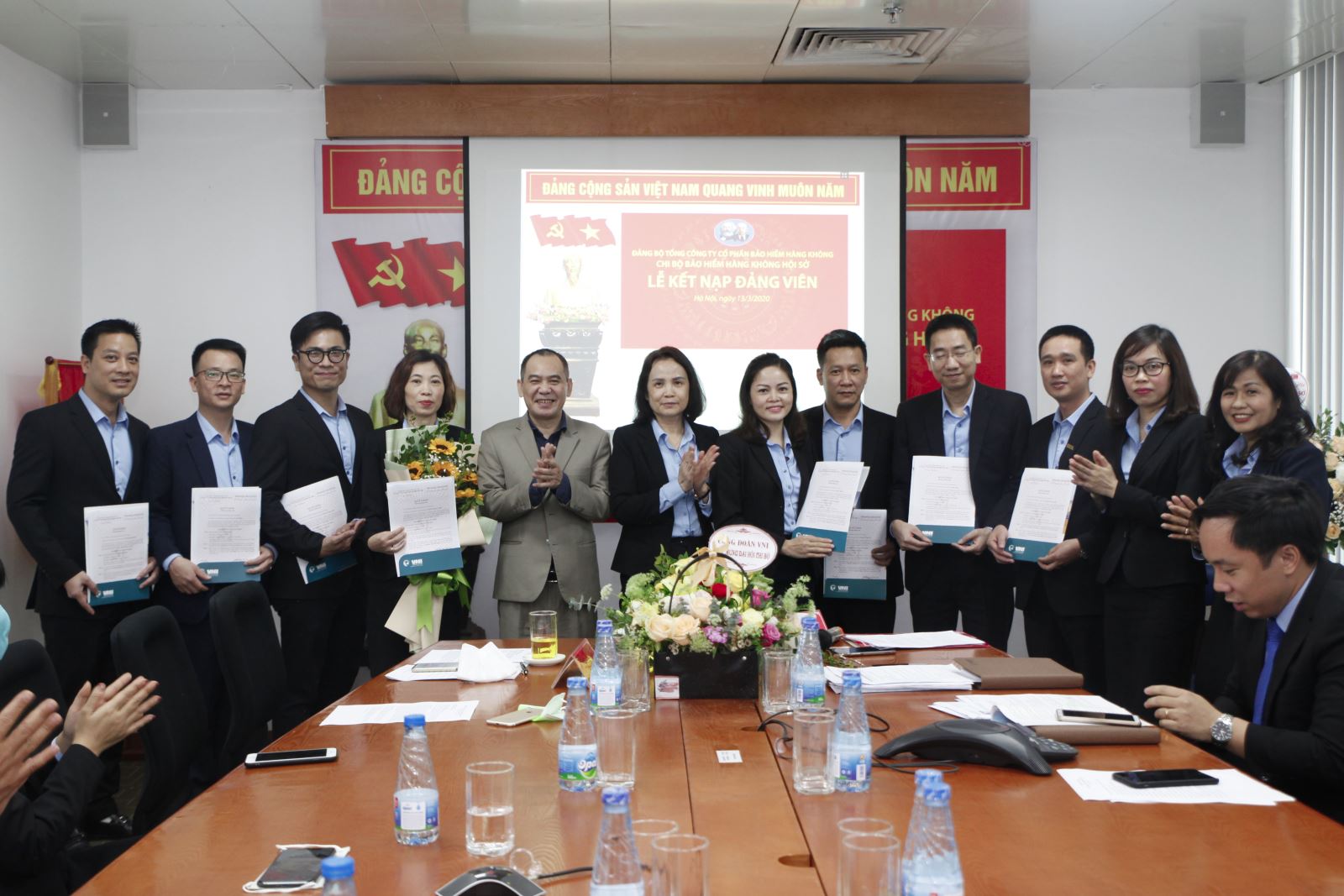 Đại hội Chi bộ Bảo hiểm Hàng không Hội sở, lần thứ I, nhiệm kỳ 2020-2023